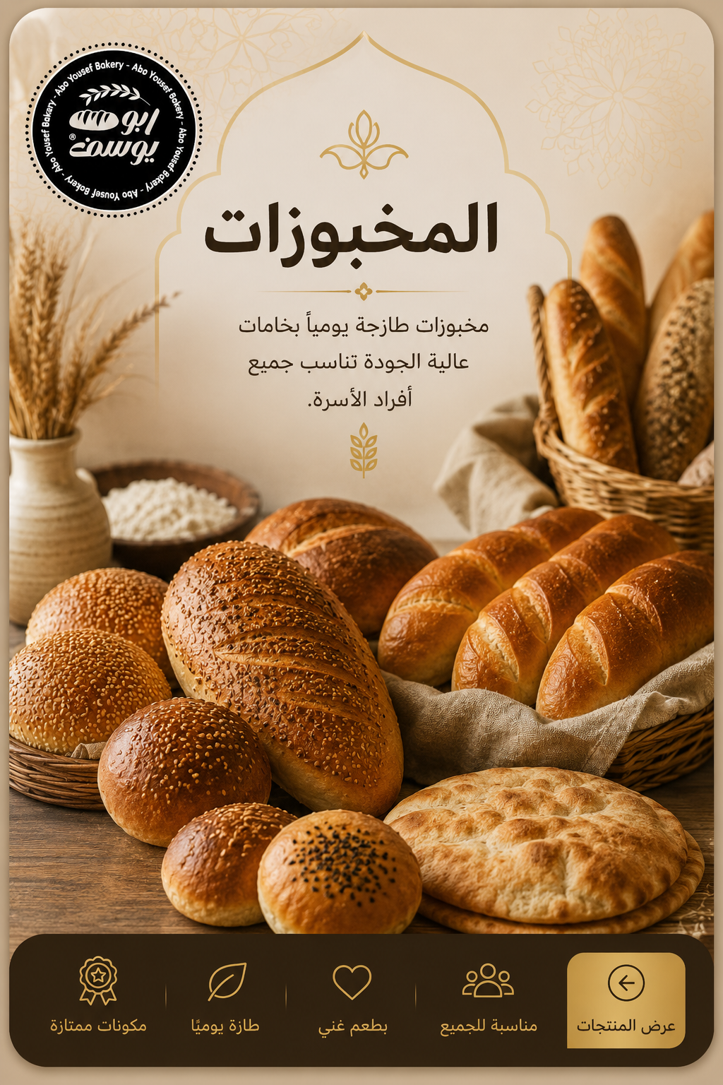 المخبوزات